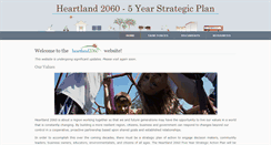 Desktop Screenshot of heartland2060.org